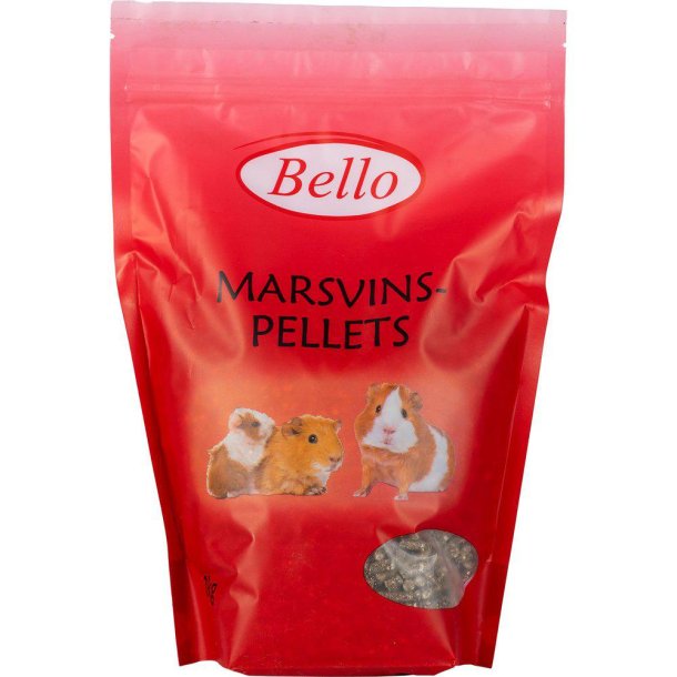 Marsvinspellets med  C-vitamin  1kg