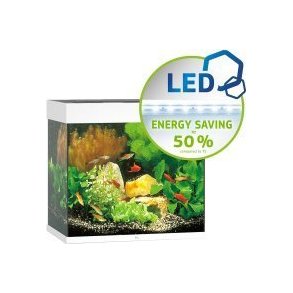 Juwel Lido Hvid Akvarie 120 L. med ledlys 61x41x58CM (11450)
