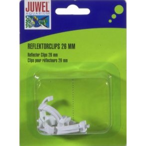 JUWEL REFLEKTORCLIPS 4ST T8 26mm PLAST (94025)