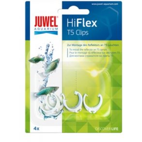 JUWEL REFLEKTORCLIPS 4ST T5 16mm PLAST (94035)