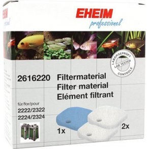 EHEIM Filtermtter PRO 2  1 Bl + 2 hvide 2222-2224-2322-2324 (2616220)