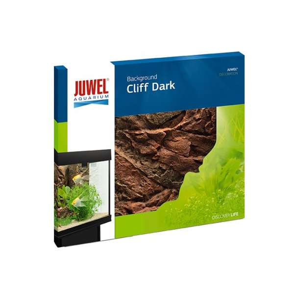 JUWEL Baggrund CLIFF DARK 600x550MM (86941)