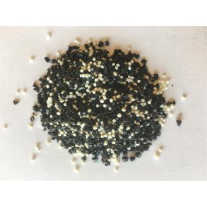 Aqua decor Akvariegrus SORT & HVID 1-2 mm 2,5 kg. Sendes ikke