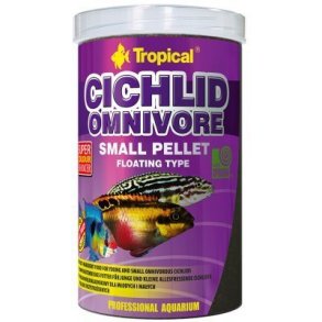 Tropical Cichlid omnivore Small Pellet 1000ML / 360g