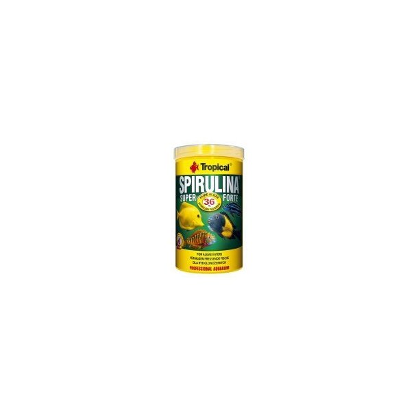 Tropical Spirulina Super Forte 36 % spirolina 1000ml/200g. (77236)