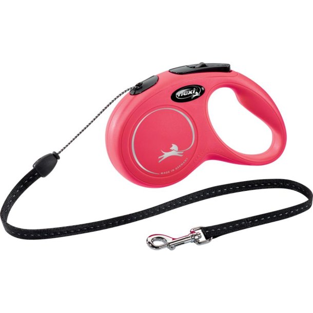  Flexie New Classic rulleline - snor  S: 5 m, hunde op til 12 kg