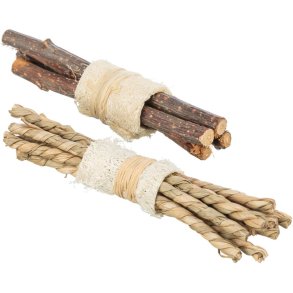 Trixie sticks tr/sgrs med loofah 2 stk. 10 x 3 cm 