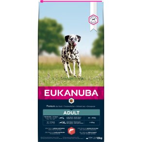 EUKANUBA Adult Large Breed laks & byg 12 kg Bestillingsvarer Kun afhentning