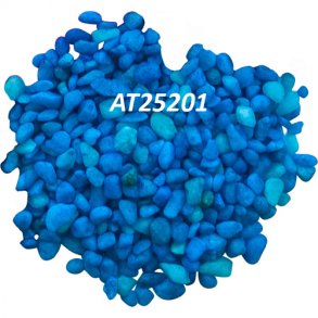 Libra, farvet grus 3-5mm. 1 kg. bl (AT25201) Ved levering max 2 Stk.