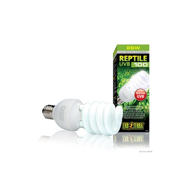 REPTILE UVB 100 LYSRRSLAMPA 13W E27 EXOTERRA (PT2186)