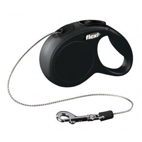 FLEXI New Classic op til 8 kg 3 meter. Sort.