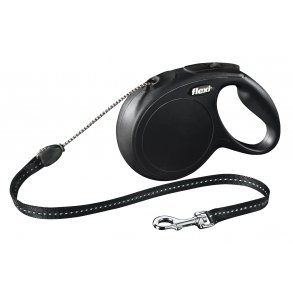 FLEXI New Classic M op til 20 kg 8 meter.Sort
