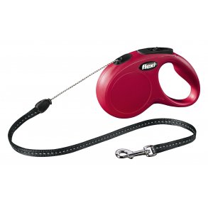 FLEXI New Classic S cord  op til 12 kg 8 meter.Rd