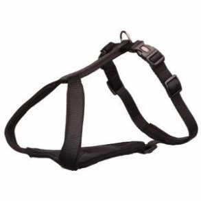 Premium Y-harness Nylon Sort S–M: 45–50 cm/15 mm