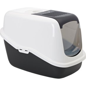 SAVIC Nestor kattetoilet  Hvid/sort Sendes ikke