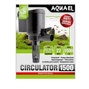 Aquael Circulator 1500 (N) Sort 1500l/h 22W 5,3x12,1x11,2cm