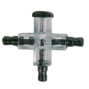 Luftventil med ekstra udgang