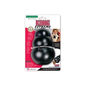 Kong extreme, sort - XXL 16 x 10 cm.