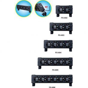 Akvariekler Boyu 411x48x118MM med 6 kler stilbar 90 grader (Fs-606)