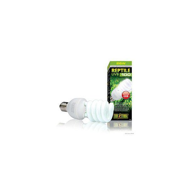 Reptile Uvb 100 Lysrrslampa 13w E27 Exoterra