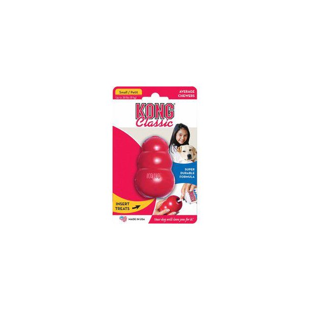 Kong Classic r�d 10,8x4,1x16,5cm, S