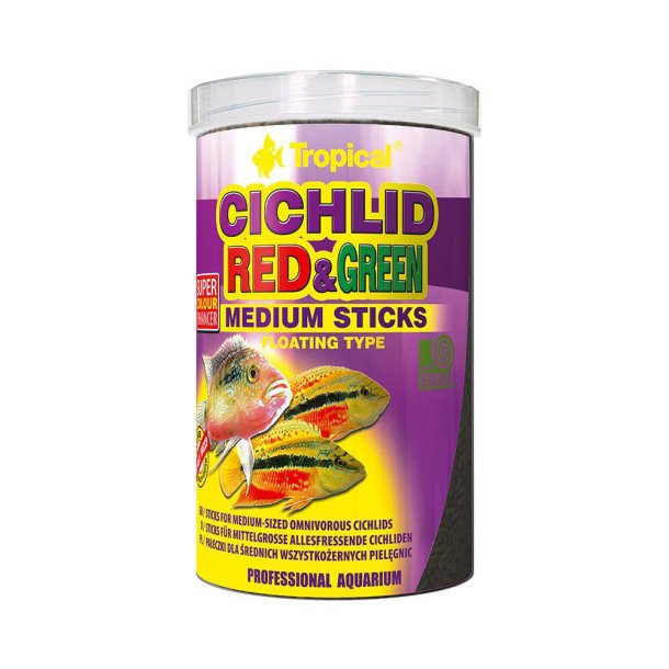 Tropical Red &amp; Green Medium Sticks 5L/1,8 kg