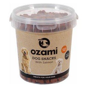   Ozami Dog Snack Grain Free Salmon Bucket 500g