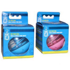 Catit snackbold lysebl transparent  8CM