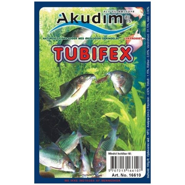 AK Tubifex, bl.  100 g.