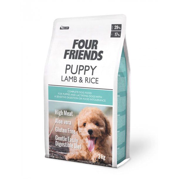 FF Dog Puppy Lamb &amp; Rice 3 kg Kun afhentning