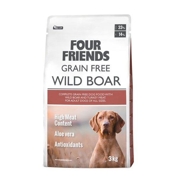 FF Dog GF Wild Boar 3 kg Kun afhentning