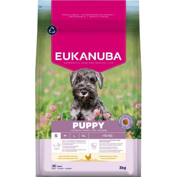 Eukanuba Puppy Small 3 kg