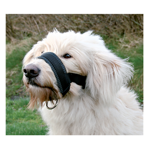 Nylon-Mundkurvestrop, str 3 XXL  nakke 22-35 cm