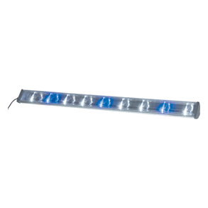 Akvastabil LEDs 800mm 9x3W, hvid/bl 13000K uden driver