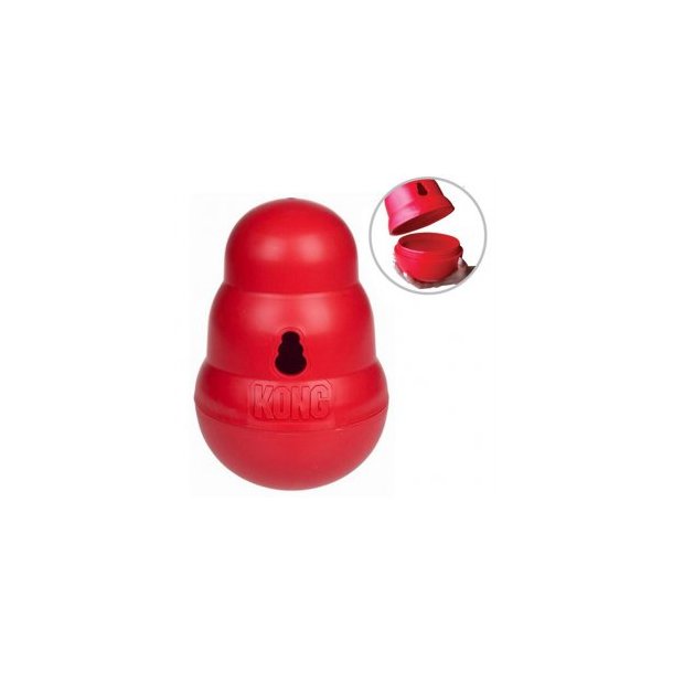 Kong Wobbler Small 16 cm i hj til hunde under 11 kg