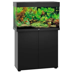 Juwel Rio  Akvarie 125 L. med bord Sort med ledlys L 81 X b 36 X H 50 cm  Kun afhentning kun et s�t