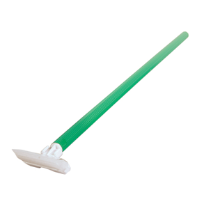 Glasskraber med barberblad med skaft