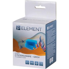 ELEMENT 2 stk. filtersvampe, grov 