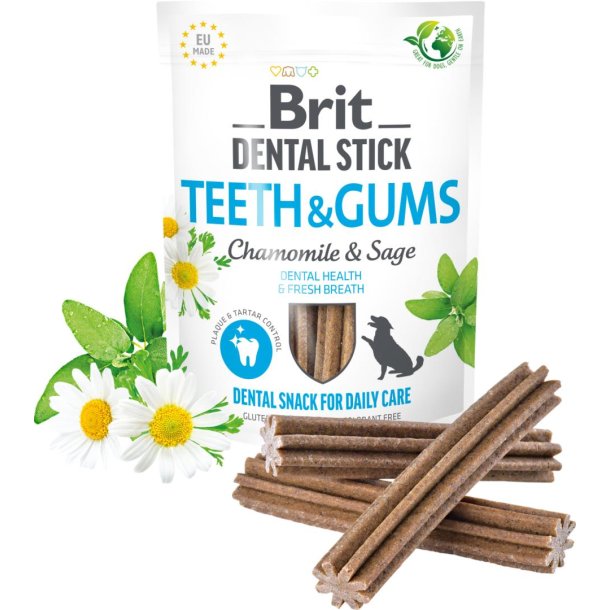 Brit Care Dental Stick Teeth &amp; Gums 7 pcs , 251 g