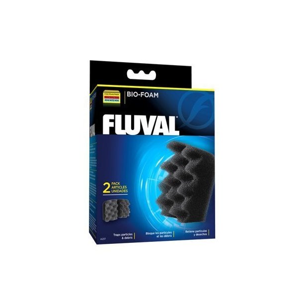 Fluval filtermtte  BIO 304/305/306/404/405/406 2 stk (A237)