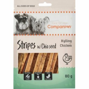 Companion Stripes m/chiafr Kylling 80 g