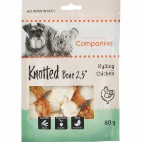  Knotted Chewing Bone Kylling 6 cm 80 g