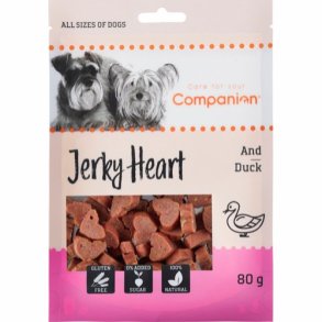 Duck Jerky Hearts 80 G