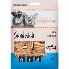  Companion salmon sandwich 80 gram