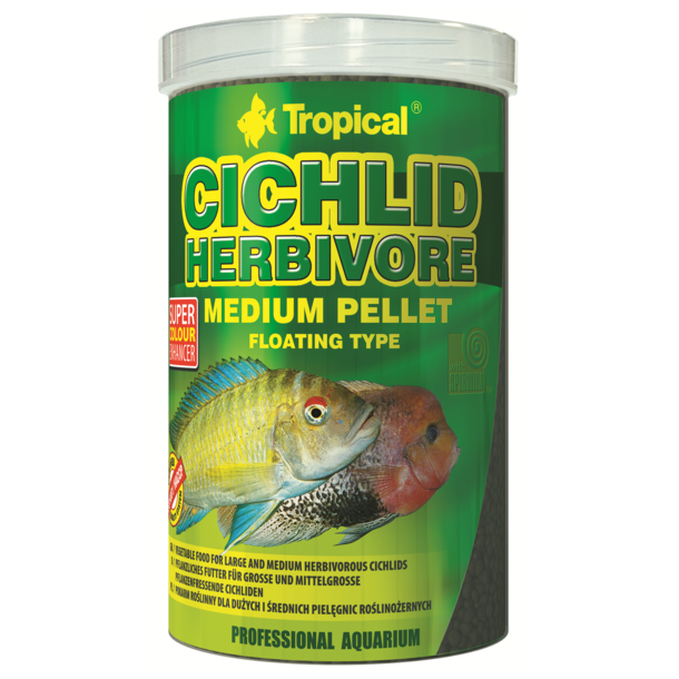 Tropical Herbiveore small pellet 360g/1000 ml