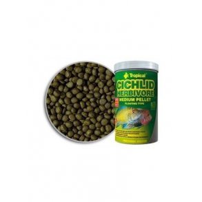 Tropical Cichlid Herbivore Medium Pellet 360g/1000ml