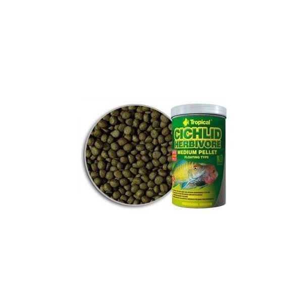 Tropical Cichlid Herbivore Medium Pellet 360g/1000ml