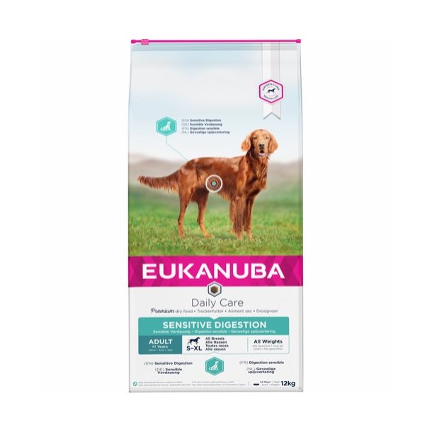 Eukanuba DailyCare Sensitive Digestion 12 kg Kun Afhentning