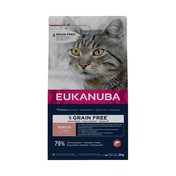 Eukanuba Senior Grainfree Salmon 2 Kg