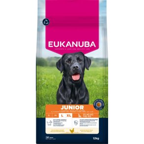 EUKANUBA Junior Large Breed Kylling  sendes ikke